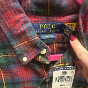 Ralph Lauren Multicolor Plaid Shirt